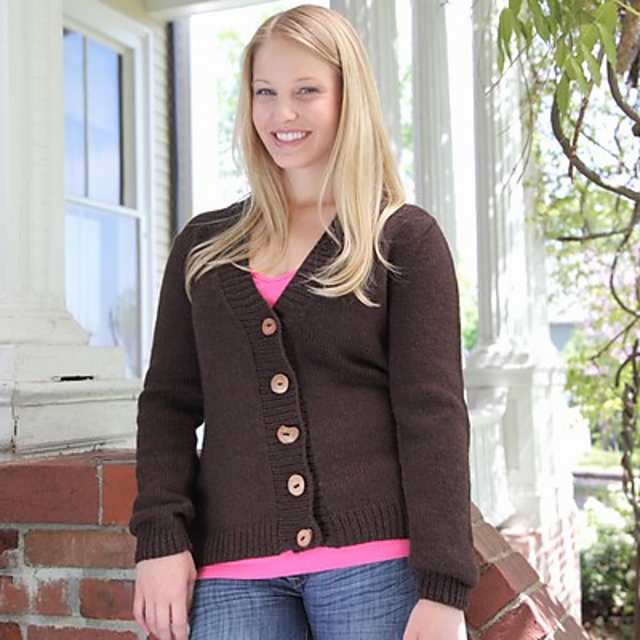 Basic Set-In Sleeve Cardigan