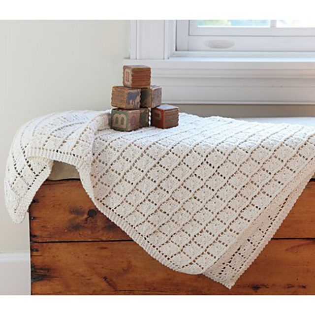 Snowdrop Baby Blanket