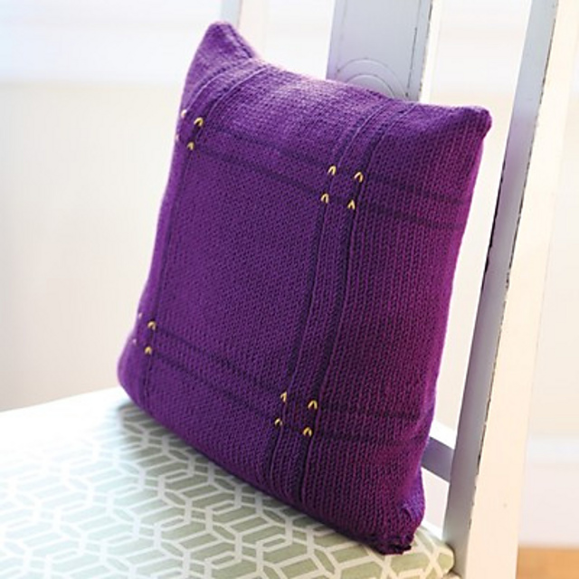 Viola Plaid Pillow