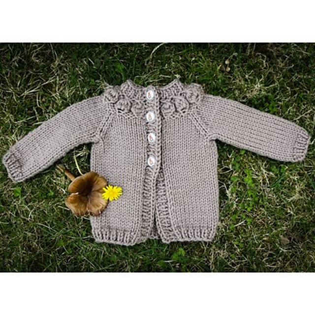 Cremini Baby Cardigan