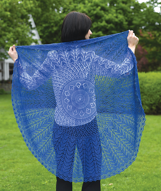 #225 Firmaments Lace Shawl