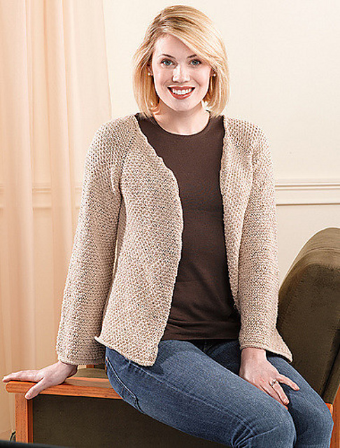 Sand Pebbles Top-down Cardigan