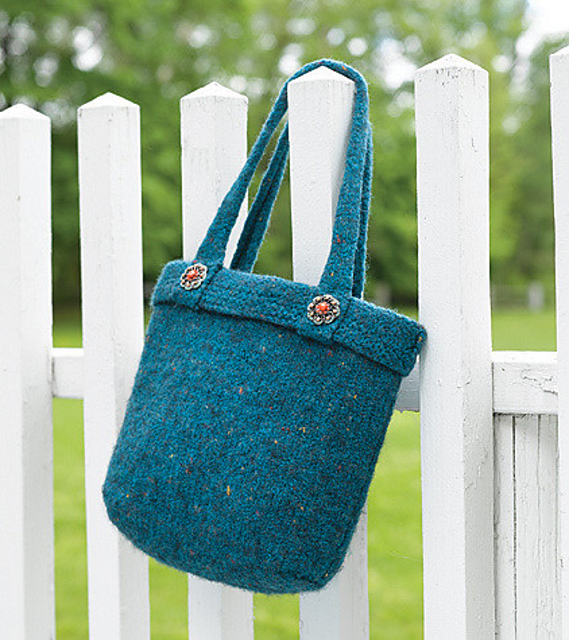 Williamstown Vermont Felted Bag 154C
