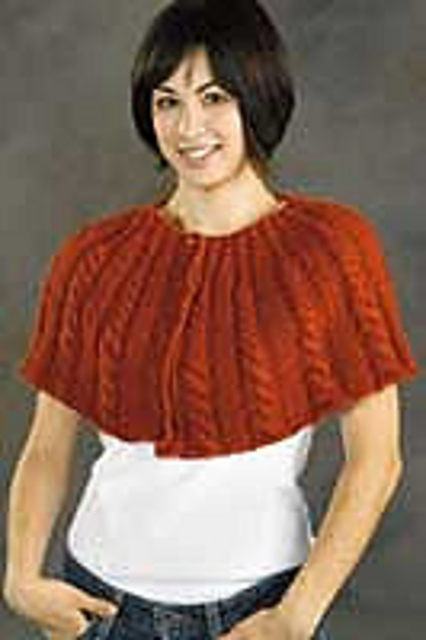 Rte. 5 Cabled Capelet