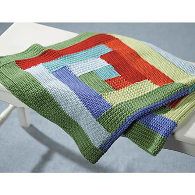 Hill Log Cabin Blanket