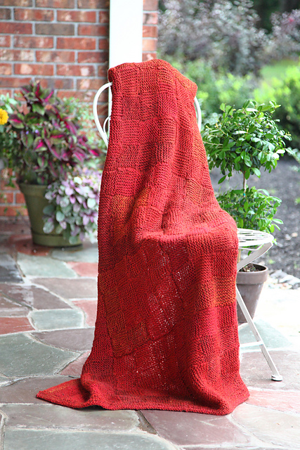 Parquet Square Blanket