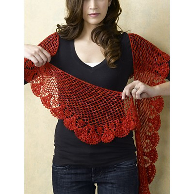 Sumac Berry Shawl
