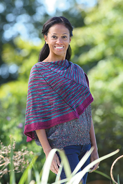 Damson Shawl