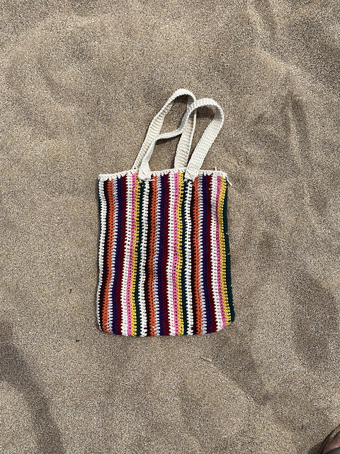 The Striped Vacation Tote Bag