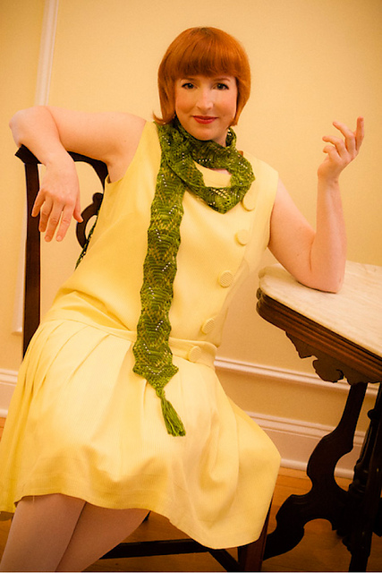 Green Mill Lavalier Scarf