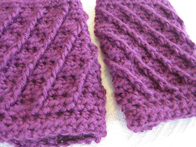 Spiral Fingerless Gloves