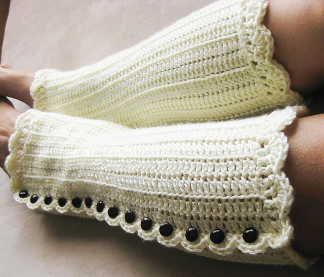 Shells and Beads Legwarmers