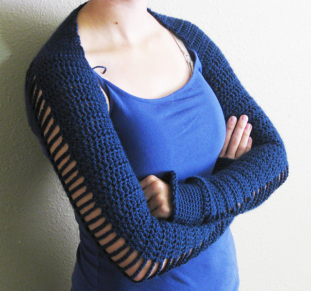 Ladder Coverup Armwarmer Scarf 3 in 1