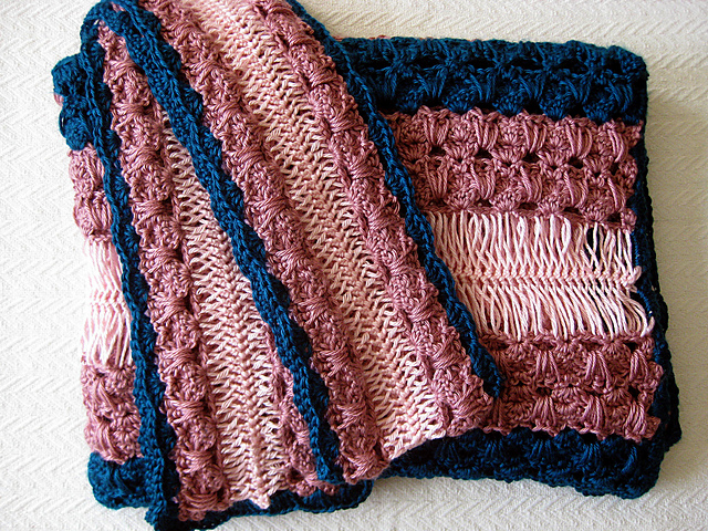 Allison Baby Blanket and Scarf
