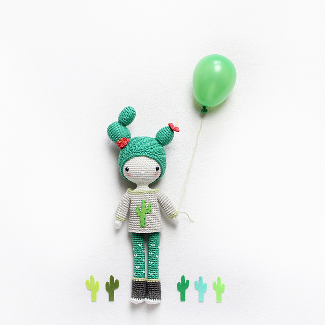 Cactus Girl Cactella