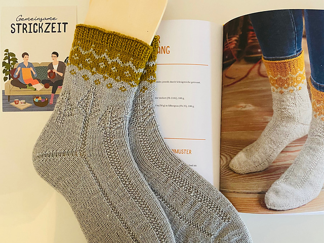 Socken kleiner Waldspaziergang