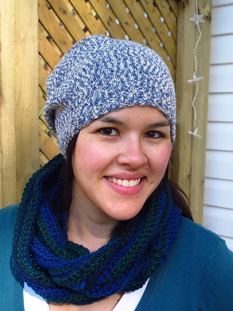 Striped Infinity Scarf