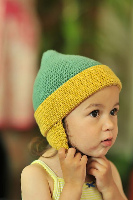 Crochet Toddler Earflap Hat