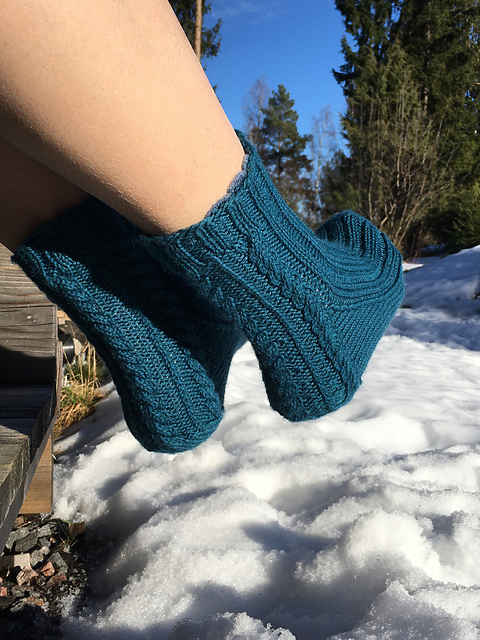 Cable Socks