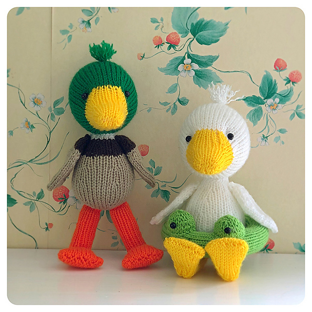 Mr Darcy and James Pond the Ducks