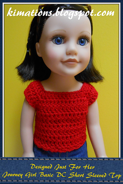 Journey Girl Basic DC Short Sleeved Top