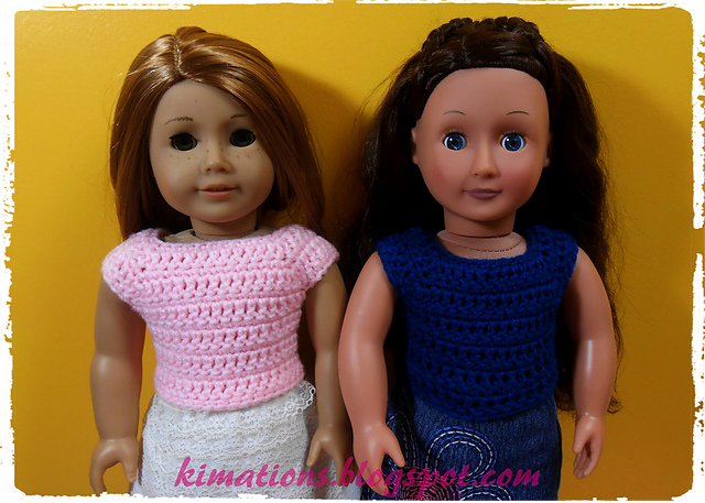 American Girl Simple Top
