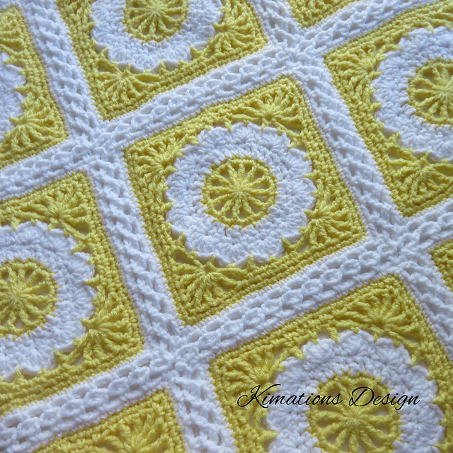 Spokes and Petals 8" Square