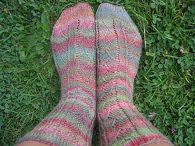 Pretty Petals Socks