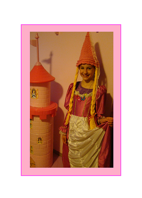 Princess Rapunzel Renaissance Hat