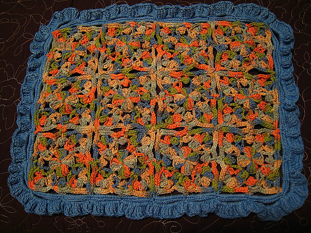 Spring Blossoms Doll Blanket