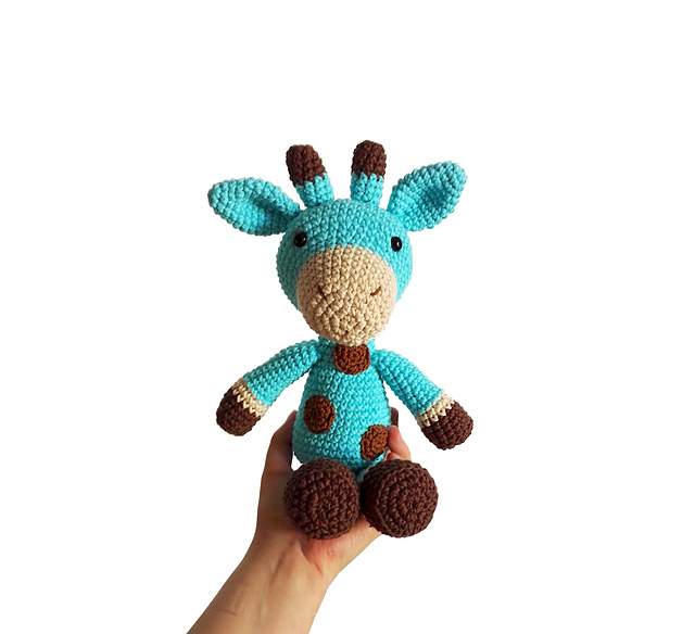 Jerry Giraffe - amigurumi