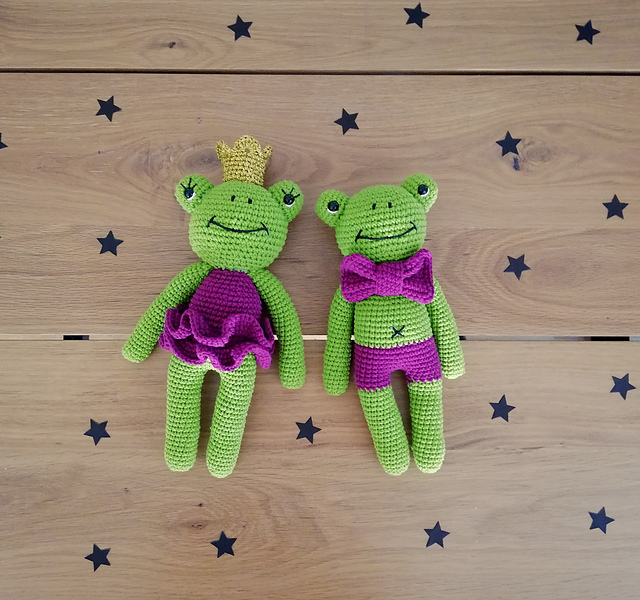 LOLLYHOP the frogs - amigurumi