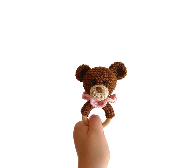 Teddy bear - teether