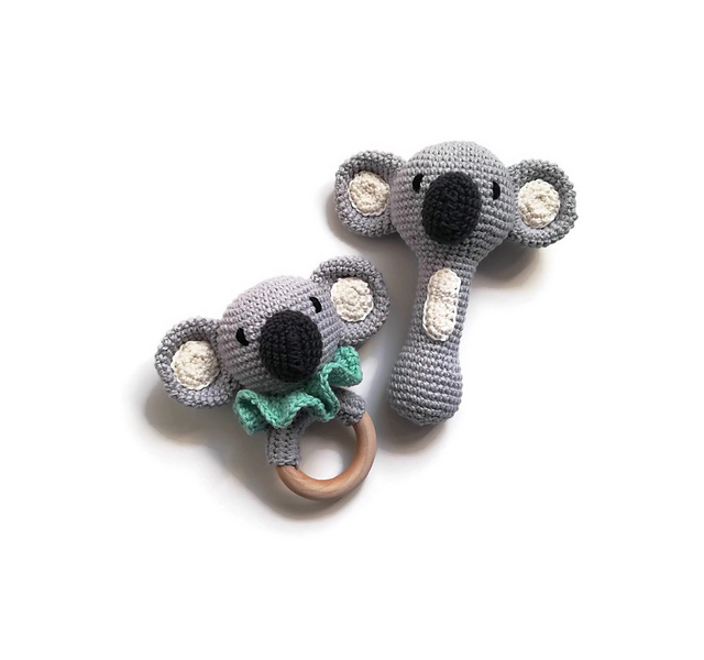 KOALA rattle & teether