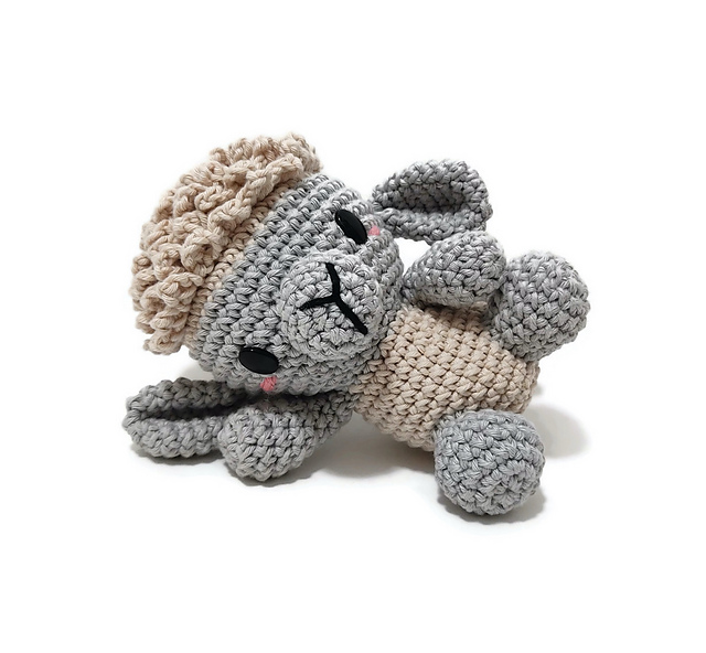 Mini fluffy the lamb