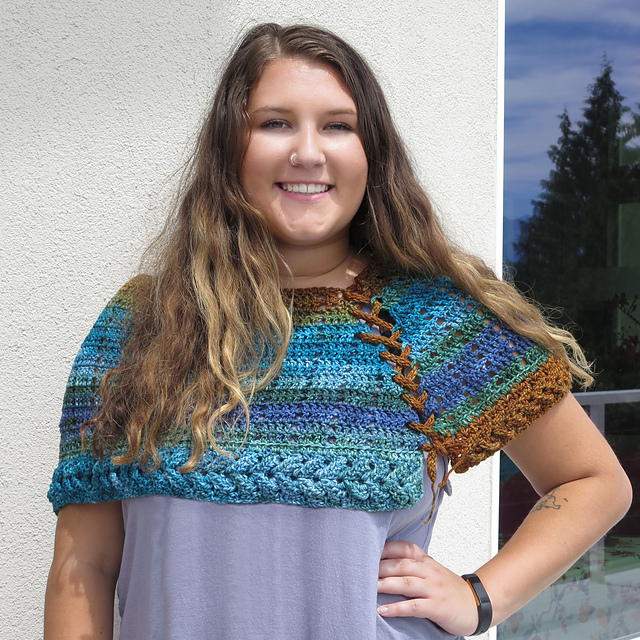 Layers of Color Poncho