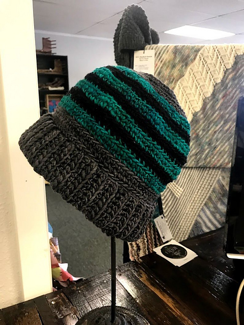 Striped Simplicity Hat