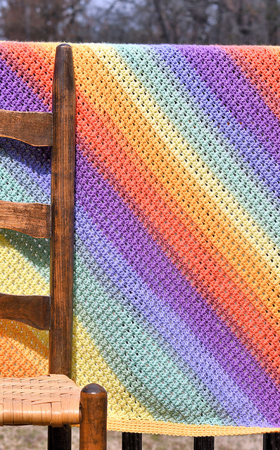 Cross Stitch C2C Baby Blanket