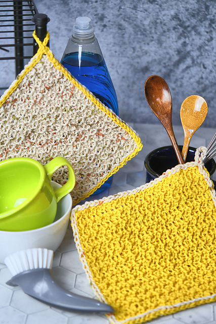 Linen Ridge Dishcloth