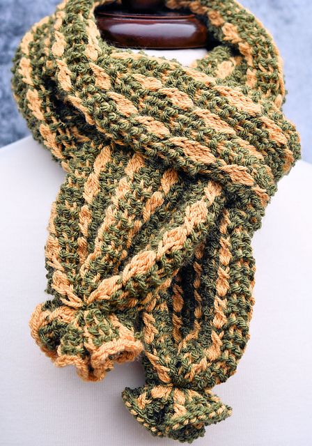 Mock Cable Scarf