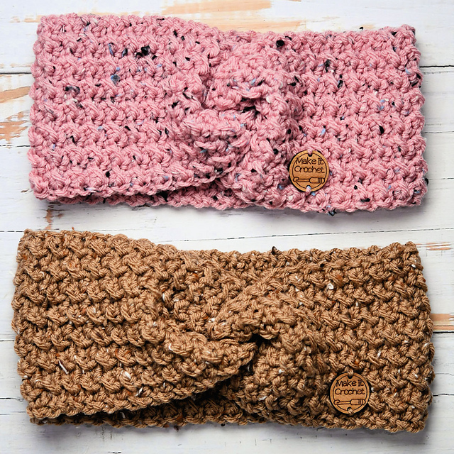 Ups and Downs Twist Headband