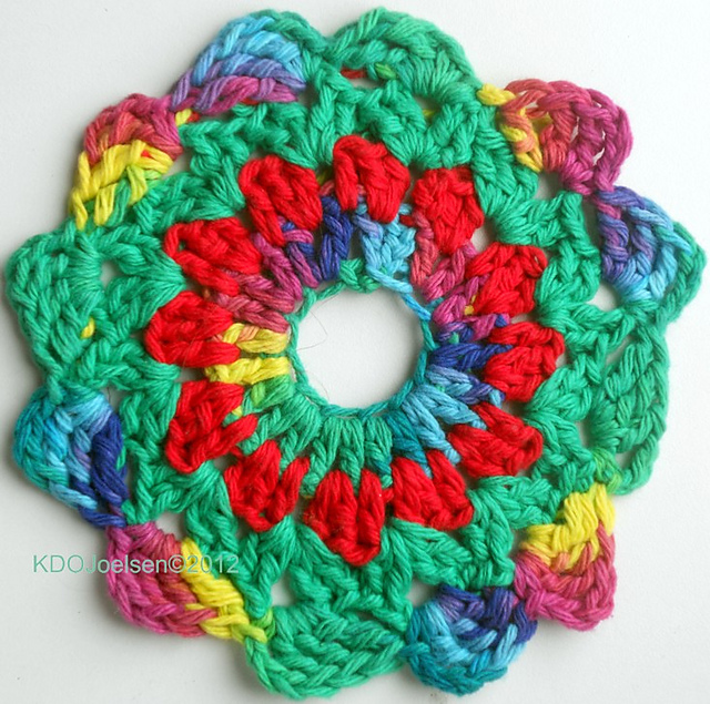 Christmas Wreath CD Hotpad
