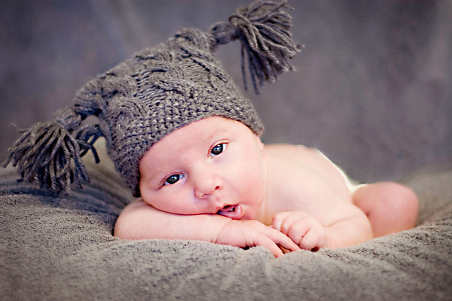 Cabled Box Cap