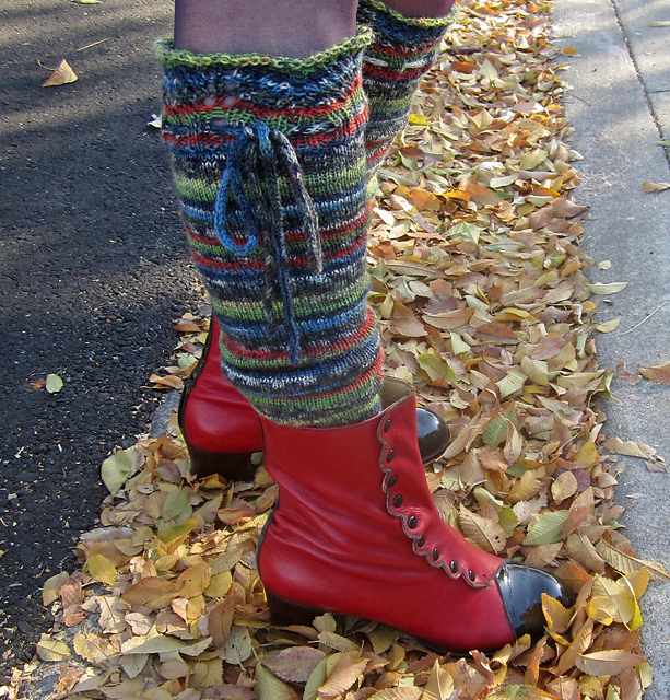 All Tied Up Legwarmers