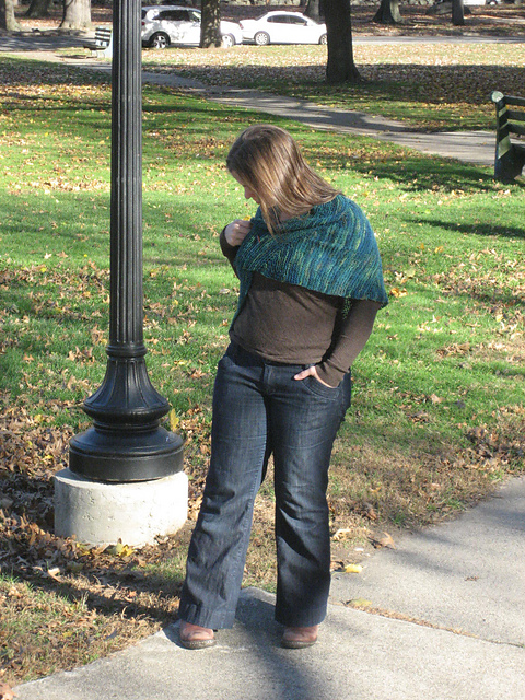 Mountain Colors Worsted Swirl Wrap