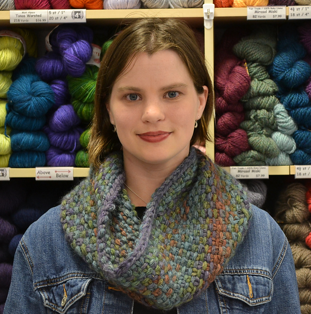 Linen Stitch Cowl