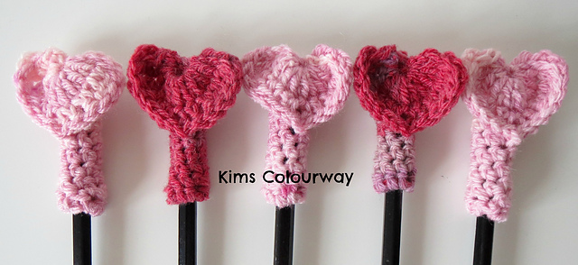Heart Pencil Topper