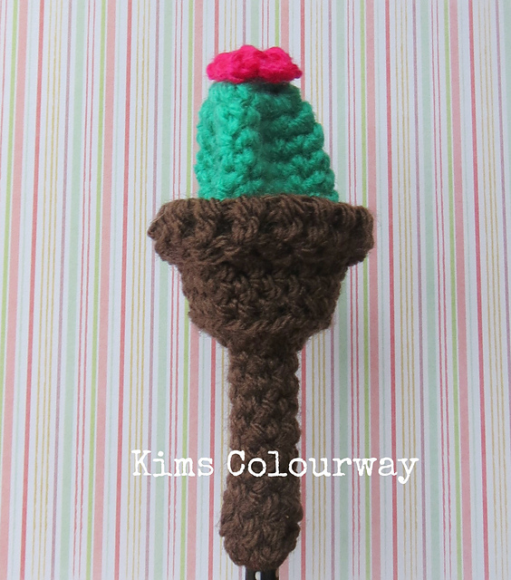 Cactus Pencil Topper