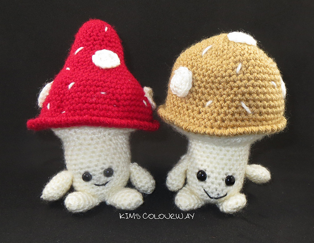 Mushroom Buddies Amigurumi