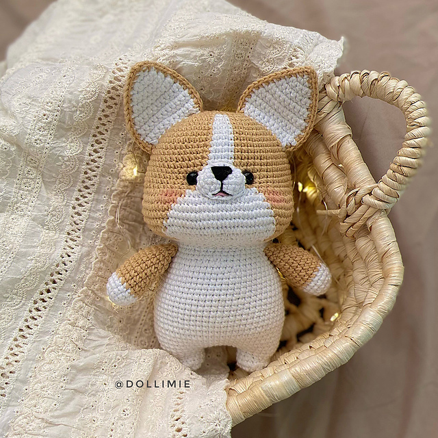 Ravelry: Corgi amigurumi pattern by Kim Thao